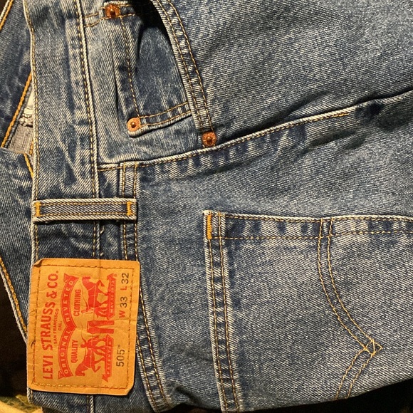 Men’s jeans - Levi’s 505 Relaxed fit, straight leg. W33 L32 - Picture 6 of 6